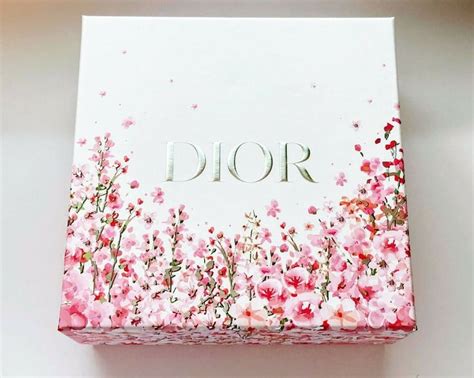 dior with flowers|dior flower box.